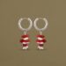 WE10a PEARL FLARE HOOPS