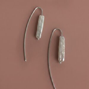 PEARL LINES EARRINGS