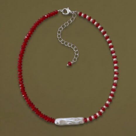 WN12a CORAL ELEGANCE NECKLACE WN12a CORAL ELEGANCE NECKLACE