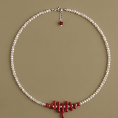 WN4a PEARL FLARE NECKLACE WN4a PEARL FLARE NECKLACE
