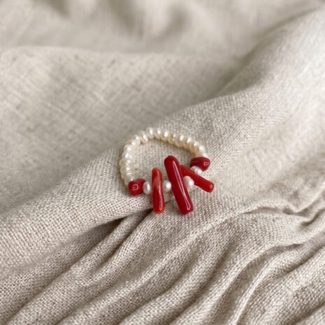 WR10c PEARL FLARE RING WR10c PEARL FLARE RING